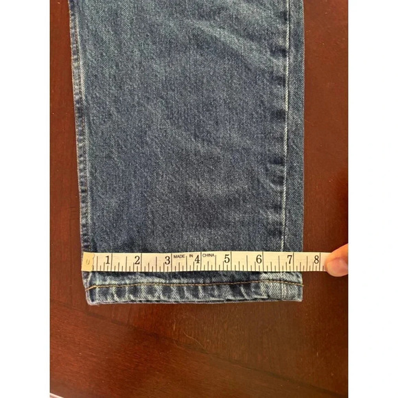 Everlane The Curvy 90s Cheeky Straight High Waist Jean Size 30 Ankle - Picture 13 of 14